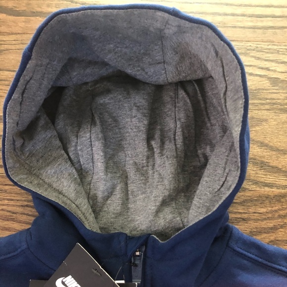 NIKE Boy Full Zipper Hoodie Sweater/Sweatshirt - Picture 4 of 12